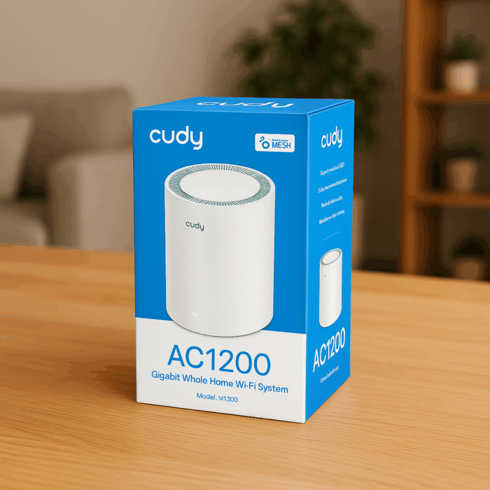 Cudy M1300 AC1200 Dual Band Gigabit Mesh Router (1 Pack) - Image 2