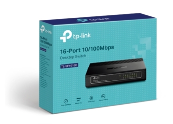 Tp-Link 16-Port 10/100Mbps Desktop Switch TL-SF1016D